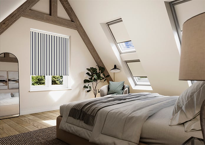 The British Stripe Co. George, London No.1 - Roller Blind - Image 7